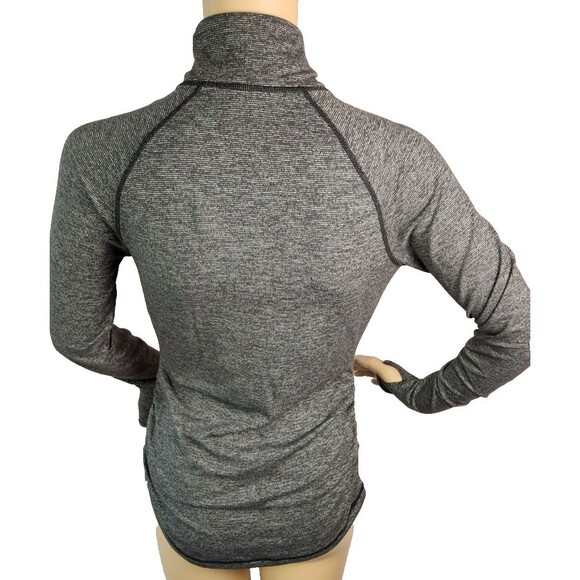 Lucy 1/2 Zip Running Athletic Pullover Sweatshirt Top Women's Size XS Charcoal - Picture 4 of 11